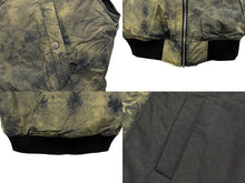 Load image into Gallery viewer, 新品未使用 FFFPOSTALSERVICE トリプルエフポスタルサービス MA-1 Bomber Vest ボンバーベスト サイズ表記なし タイダイ柄 中古 4b008158