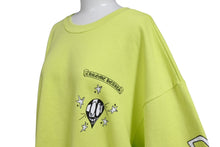 画像をギャラリービューアに読み込む, 新品未使用 CHROME HEARTS クロムハーツ × MATTY BOY マッティボーイ スウェットシャツ トレーナー サイズXL ライムグリーン 中古 4b008164