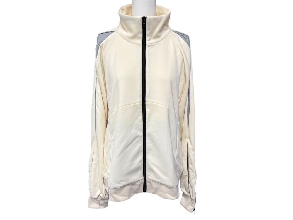 New and unused FFFPOSTALSERVICE Triple F Postal Service EPISODE V Umbrella Track Jacket Size L Ivory Used 4b008165