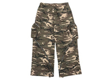 画像をギャラリービューアに読み込む, 新品未使用 FFFPOSTALSERVICE ポスタルサービス Wide Back Zip Cargo Pants ワイドバック ジップカーゴパンツ サイズ38 カモフラ柄 中古 4b008168