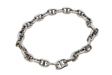 画像をギャラリービューアに読み込む, 極美品 HERMES エルメス ヴィンテージ Chaine d'Ancre シェーヌダンクル TPM ブレスレット 29コマ 重量約14.0g シルバ−925 中古 4b008178