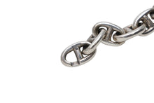 画像をギャラリービューアに読み込む, 極美品 HERMES エルメス ヴィンテージ Chaine d'Ancre シェーヌダンクル TPM ブレスレット 29コマ 重量約14.0g シルバ−925 中古 4b008178
