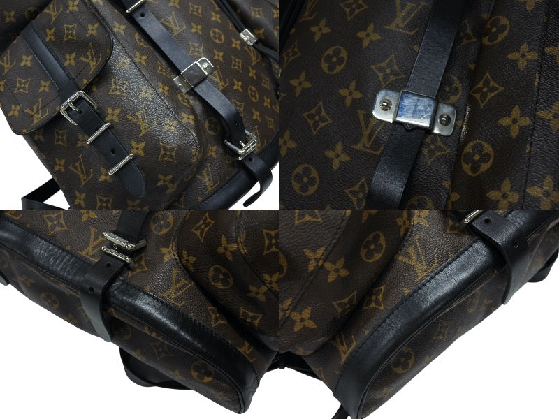 極美品 初期 LOUISVUITTON クリストファーGM M92295 モノグラムマカサーリュック 04年 中古 4b008180
