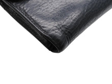 画像をギャラリービューアに読み込む, CHROME HEARTS クロムハーツ ウェーブウォレット 長財布 クロスボールボタン ダガージップ シルバー925 レザー ブラック 美品 中古 4b008182