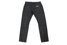 Load image into Gallery viewer, 極美品 CHROME HEARTS クロムハーツ ウールチェックパンツ グレー ブラック クロスボール シルバー925 ロゴ サイズ32 中古 4b008183