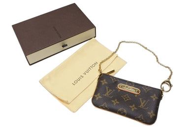 【ひろ】ルイヴィトン ポーチ ポシェット ミラPM M60095 LOUIS VUITTON ルイヴィトン ポーチ ミニバッグ チェーン M60095