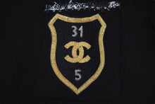 画像をギャラリービューアに読み込む, 極美品 CHANEL シャネル プラダを着た悪魔 カールラガーフェルド期 ココマーク テーラードジャケット ブラック サイズ38 P24952V12963 中古 4b008194