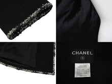 画像をギャラリービューアに読み込む, 極美品 CHANEL シャネル プラダを着た悪魔 カールラガーフェルド期 ココマーク テーラードジャケット ブラック サイズ38 P24952V12963 中古 4b008194