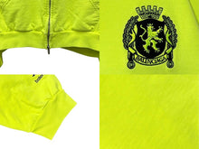 画像をギャラリービューアに読み込む, 極美品 BALENCIAGA バレンシアガ Soccer Paris Zip-Hoodie ジップアップフーディー パーカー 744457 サイズXXL グリーン 中古 4b008199