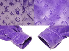 画像をギャラリービューアに読み込む, 極美品 LOUIS VUITTON ルイヴィトン モノグラム総柄 長袖シャツ RM222 P10 HNS62X パープル ポリエステル サイズ 4L 中古 4b008200