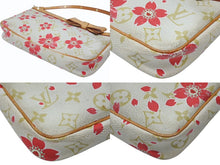 Load image into Gallery viewer, LOUIS VUITTON ルイヴィトン ポシェット アクセソワール アクセサリーポーチ M92008 モノグラム チェリーブロッサム 村上隆 良品 中古 4b008209