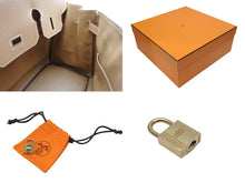 画像をギャラリービューアに読み込む, HERMES エルメス Birkin 30 バーキン30 ハンドバッグ クシュベル ナチュラル □B刻印 1998年製 ゴールド金具 美品 中古 4b008212
