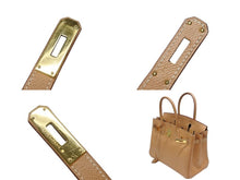画像をギャラリービューアに読み込む, HERMES エルメス Birkin 30 バーキン30 ハンドバッグ クシュベル ナチュラル □B刻印 1998年製 ゴールド金具 美品 中古 4b008212