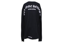 画像をギャラリービューアに読み込む, 極美品 CHROME HEARTS クロムハーツ アーチロゴ 長袖Tシャツ サイズXL FUCK YOU CHプラス ブラック ホワイト 中古 4b008214