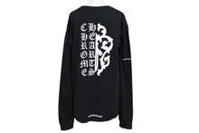 画像をギャラリービューアに読み込む, CHROME HEARTS クロムハーツ ヴィン ダガープリント 長袖 ロンT ブラック Lサイズ 美品 中古 4b008216