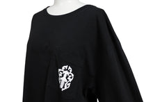 画像をギャラリービューアに読み込む, CHROME HEARTS クロムハーツ ヴィン ダガープリント 長袖 ロンT ブラック Lサイズ 美品 中古 4b008216