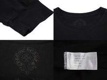 画像をギャラリービューアに読み込む, CHROME HEARTS クロムハーツ ヴィン ダガープリント 長袖 ロンT ブラック Lサイズ 美品 中古 4b008216