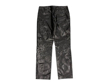 画像をギャラリービューアに読み込む, MIUMIU ミュウミュウ レザー ロングパンツ サイズ40 ブラック サイドジップ イタリア製 本革 美品 中古 4b008217