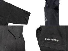 画像をギャラリービューアに読み込む, CHROME HEARTS クロムハーツ 半袖Tシャツ サイズS ホースシュー CHプラス プリント ブラック ホワイト 良品 中古 4b008218