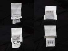 画像をギャラリービューアに読み込む, CHROME HEARTS クロムハーツ ネックロゴ 長袖Tシャツ サイズL アームロゴ プリント ブラック コットン 美品 中古 4b008219