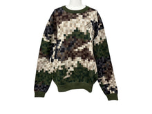 画像をギャラリービューアに読み込む, 極美品 LOUIS VUITTON ルイヴィトン クルーネック ニット セーター サイズM 長袖 RM241 AUR HQN72W ダモフラージュ 中古 4b005874