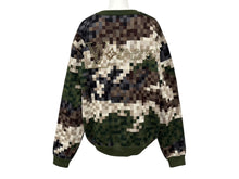 画像をギャラリービューアに読み込む, 極美品 LOUIS VUITTON ルイヴィトン クルーネック ニット セーター サイズM 長袖 RM241 AUR HQN72W ダモフラージュ 中古 4b005874