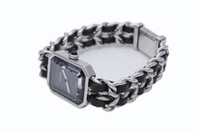 画像をギャラリービューアに読み込む, CHANEL シャネル PREMIERE プルミエール 腕時計 H0451 クォーツ QZ メタル レザー サイズL ブラック文字盤 美品 中古 4b008226