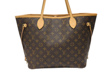 画像をギャラリービューアに読み込む, 極美品 LOUIS VUITTON ルイヴィトン トートバッグ モノグラム M40156 ネヴァーフルMM ブラウン PVCコーティングキャンバス 中古 4b008228