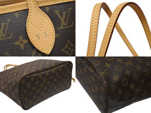 画像をギャラリービューアに読み込む, 極美品 LOUIS VUITTON ルイヴィトン トートバッグ モノグラム M40156 ネヴァーフルMM ブラウン PVCコーティングキャンバス 中古 4b008228