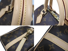 画像をギャラリービューアに読み込む, 未使用 LOUIS VUITTON ルイヴィトン スピーディー バンドリエール25 ハンドバッグ ショルダーバッグ 2way M46977 モノグラム レザー 中古 4b008230