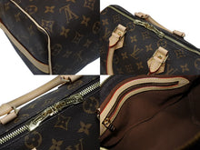 画像をギャラリービューアに読み込む, 未使用 LOUIS VUITTON ルイヴィトン スピーディー バンドリエール25 ハンドバッグ ショルダーバッグ 2way M46977 モノグラム レザー 中古 4b008230