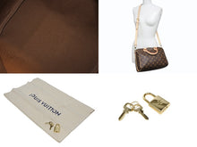 画像をギャラリービューアに読み込む, 未使用 LOUIS VUITTON ルイヴィトン スピーディー バンドリエール25 ハンドバッグ ショルダーバッグ 2way M46977 モノグラム レザー 中古 4b008230