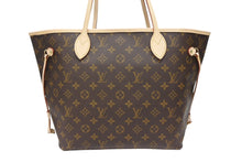 画像をギャラリービューアに読み込む, 新品未使用品 LOUIS VUITTON ルイヴィトン ネヴァーフルMM トートバッグ M46987 モノグラム ブラウン ゴールド金具 4b008238