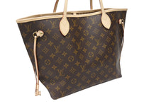 画像をギャラリービューアに読み込む, 新品未使用品 LOUIS VUITTON ルイヴィトン ネヴァーフルMM トートバッグ M46987 モノグラム ブラウン ゴールド金具 4b008238