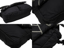 画像をギャラリービューアに読み込む, CHANEL シャネル スポーツライン ショルダーバッグ A32807 10番台 ココマーク ステッチ ナイロン ブラック 美品 中古 4b008242