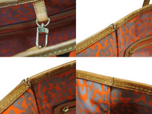 Load image into Gallery viewer, LOUIS VUITTON ルイヴィトン バッグ ハンドバッグ スティーブンスプラウス グラフィティ M93702 ネヴァーフルGM オレンジ 美品 中古 4b008243