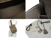 画像をギャラリービューアに読み込む, 新品未使用 エルメス HERMES ケリーアッカドPM W刻印 ワンショルダーバッグ エトゥープ シルバー金具 中古 4b008245