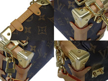 画像をギャラリービューアに読み込む, 新品未使用 LOUIS VUITTON ルイヴィトン サイドトランクPM ショルダーバッグ M46815 モノグラム ゴールド金具 中古 4b008249