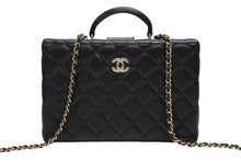 画像をギャラリービューアに読み込む, 極美品 CHANEL シャネル ココマーク マトラッセ チェーンショルダー ハンドバッグ AS5167 ラムスキン ブラック 中古 4b008251