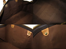 画像をギャラリービューアに読み込む, LOUIS VUITTON ルイヴィトン キーポル55 ボストンバッグ M41424 モノグラム PVC ヌメ革 ブラウン 美品 中古 4b008252
