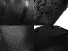 画像をギャラリービューアに読み込む, LOUIS VUITTON ルイヴィトン ボストンバッグ キーポル50 M42962 ブラック エピレザー ゴールド金具 美品 中古 4b008253
