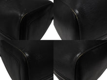 画像をギャラリービューアに読み込む, LOUIS VUITTON ルイヴィトン ボストンバッグ キーポル50 M42962 ブラック エピレザー ゴールド金具 美品 中古 4b008253