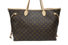 画像をギャラリービューアに読み込む, 新品未使用 LOUIS VUITTON ルイヴィトン モノグラム ネヴァーフル インサイドアウト GM M11948 ブラウン ゴールド金具 中古 4b008256