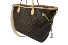 画像をギャラリービューアに読み込む, 新品未使用 LOUIS VUITTON ルイヴィトン モノグラム ネヴァーフル インサイドアウト GM M11948 ブラウン ゴールド金具 中古 4b008256
