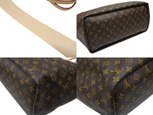 画像をギャラリービューアに読み込む, 新品未使用 LOUIS VUITTON ルイヴィトン モノグラム ネヴァーフル インサイドアウト GM M11948 ブラウン ゴールド金具 中古 4b008256