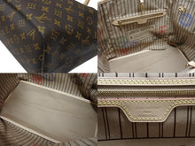 画像をギャラリービューアに読み込む, 新品未使用 LOUIS VUITTON ルイヴィトン モノグラム ネヴァーフル インサイドアウト GM M11948 ブラウン ゴールド金具 中古 4b008256