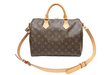 画像をギャラリービューアに読み込む, LOUIS VUITTON ルイヴィトン ショルダーバッグ 2way M41112 スピーディバンドリエール30 モノグラム 美品 中古 4b008259
