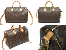 画像をギャラリービューアに読み込む, LOUIS VUITTON ルイヴィトン ショルダーバッグ 2way M41112 スピーディバンドリエール30 モノグラム 美品 中古 4b008259
