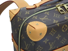 画像をギャラリービューアに読み込む, 新品同様 LOUIS VUITTON ルイヴィトン モノグラム ソフトトランク バックパックPM M44752 ブラウン ゴールド金具 中古 4b008260
