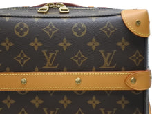 画像をギャラリービューアに読み込む, 新品同様 LOUIS VUITTON ルイヴィトン モノグラム ソフトトランク バックパックPM M44752 ブラウン ゴールド金具 中古 4b008260